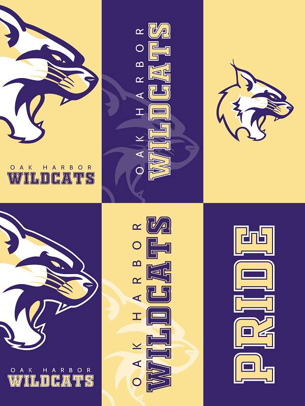 six parking lot banners made by Isaac